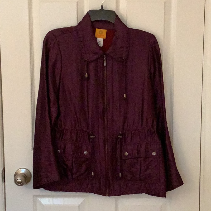 Ruby Rd. Lightweight Jacket, Size 6p